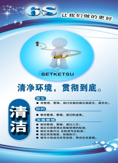 企業(yè)6S宣傳標(biāo)語口號,6S管理掛圖海報新品上市促銷